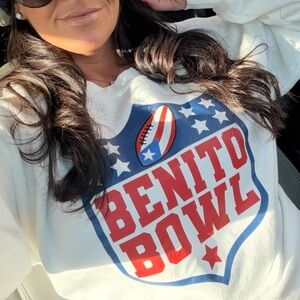 Benito Bowl crew neck
